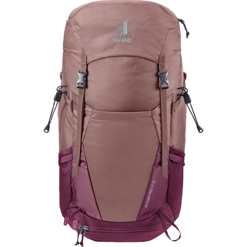 Deuter Futura Pro 34 SL Damen Wanderrucksack ashrose cassis