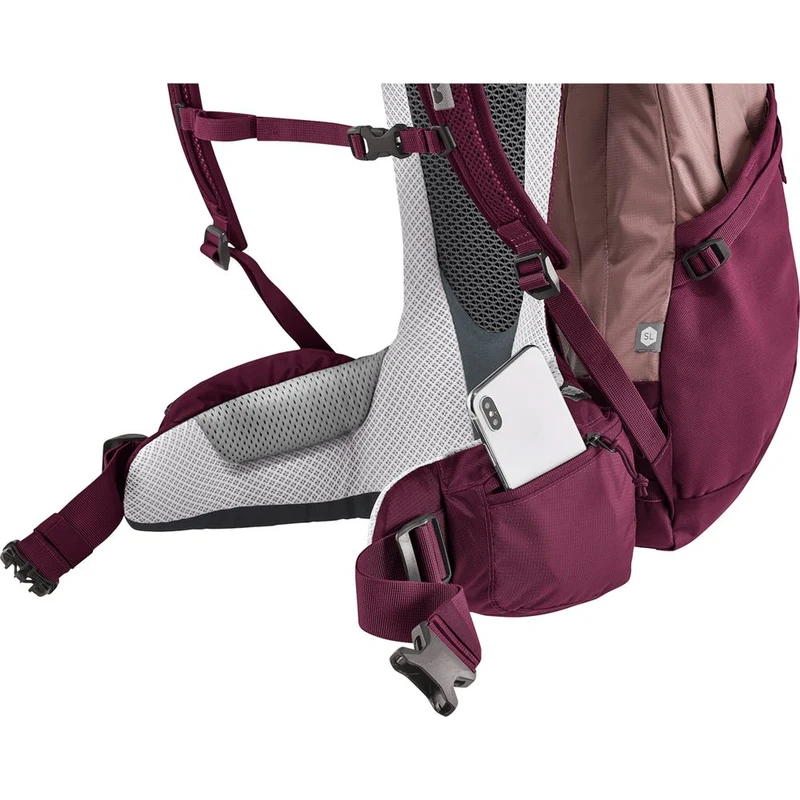 Deuter Futura Pro 34 SL Damen Wanderrucksack ashrose cassis