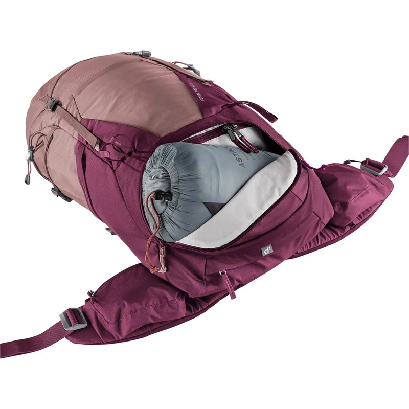 Deuter Futura Pro 34 SL Damen Wanderrucksack ashrose cassis