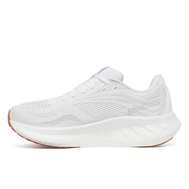Saucony Ride 18 Women white gum
