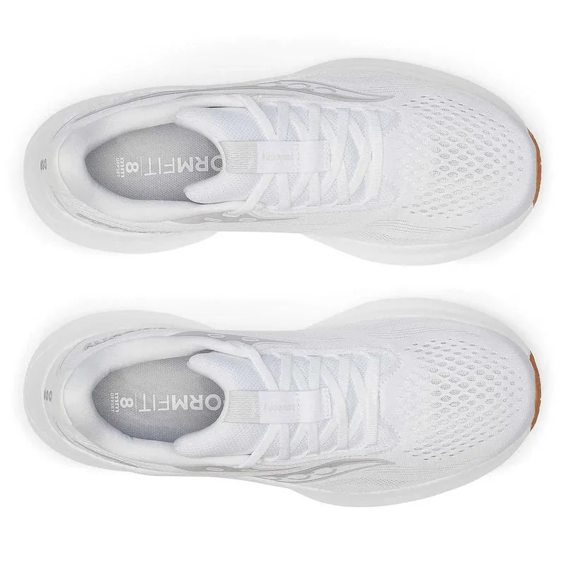 Saucony Ride 18 Women white gum