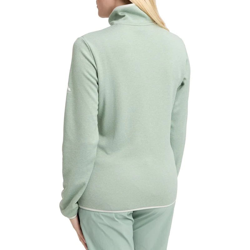 McKinley Roto II Damen Fleecejacke melange green smoke