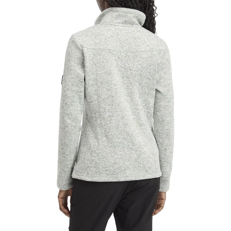 McKinley Rubin III Damen Fleecejacke melange green smoke