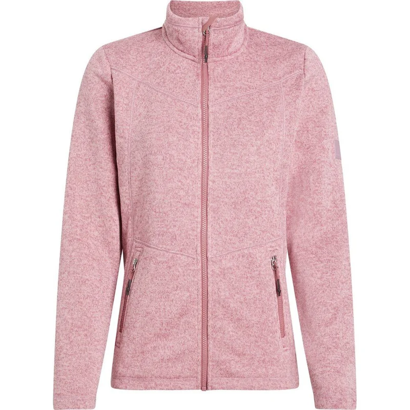 McKinley Rubin III Damen Fleecejacke melange red wine