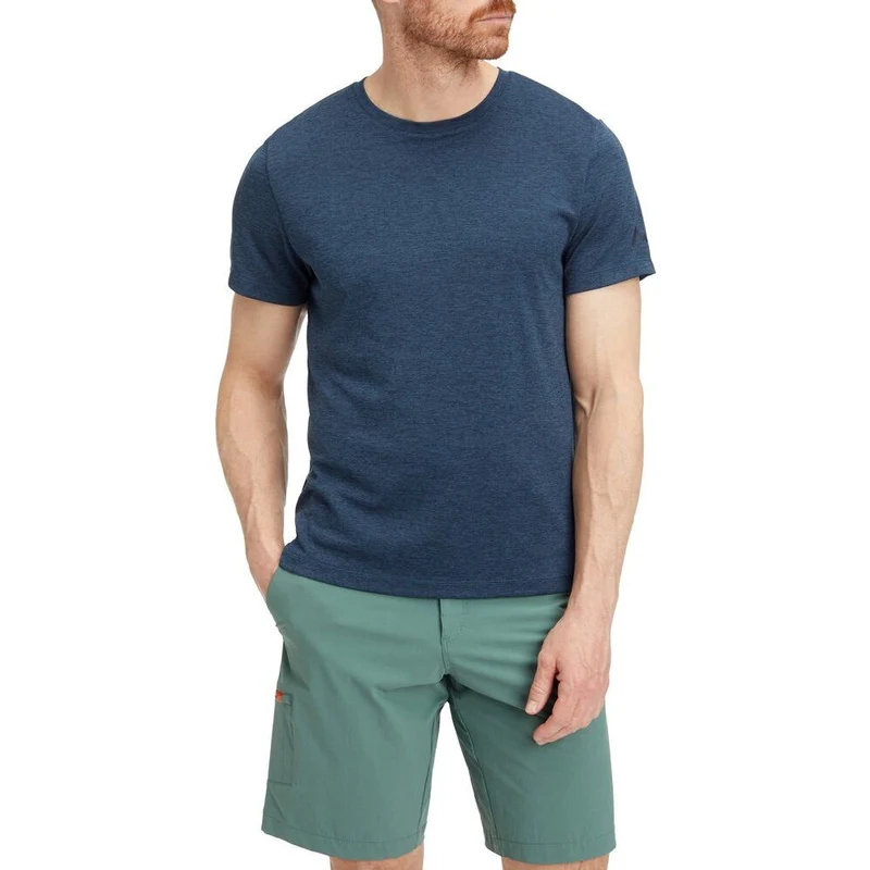 McKinley Hunu Herren T-Shirt melange melange navy