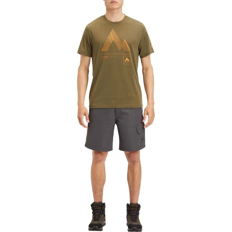 McKinley Sanna Herren Wandershorts anthracite