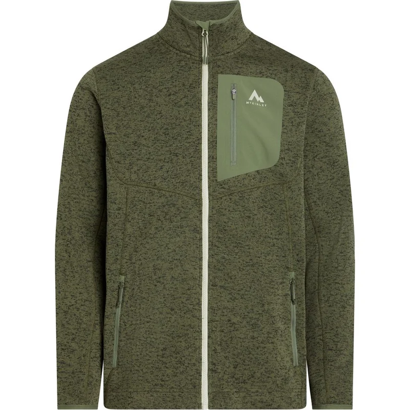 McKinley Skeena III Herren Fleecejacke 914 melange olive da