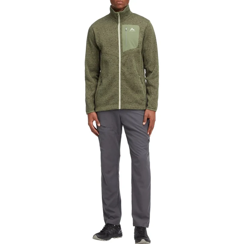 McKinley Skeena III Herren Fleecejacke 914 melange olive da