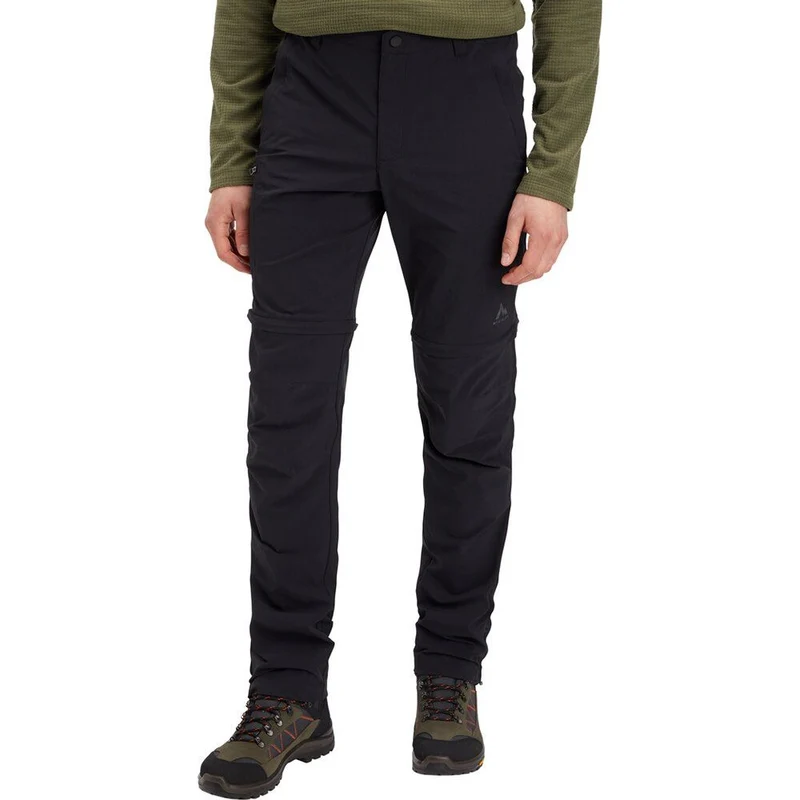 McKinley Malloy II M Langgröße Herren Zipp-Off Wanderhose black night