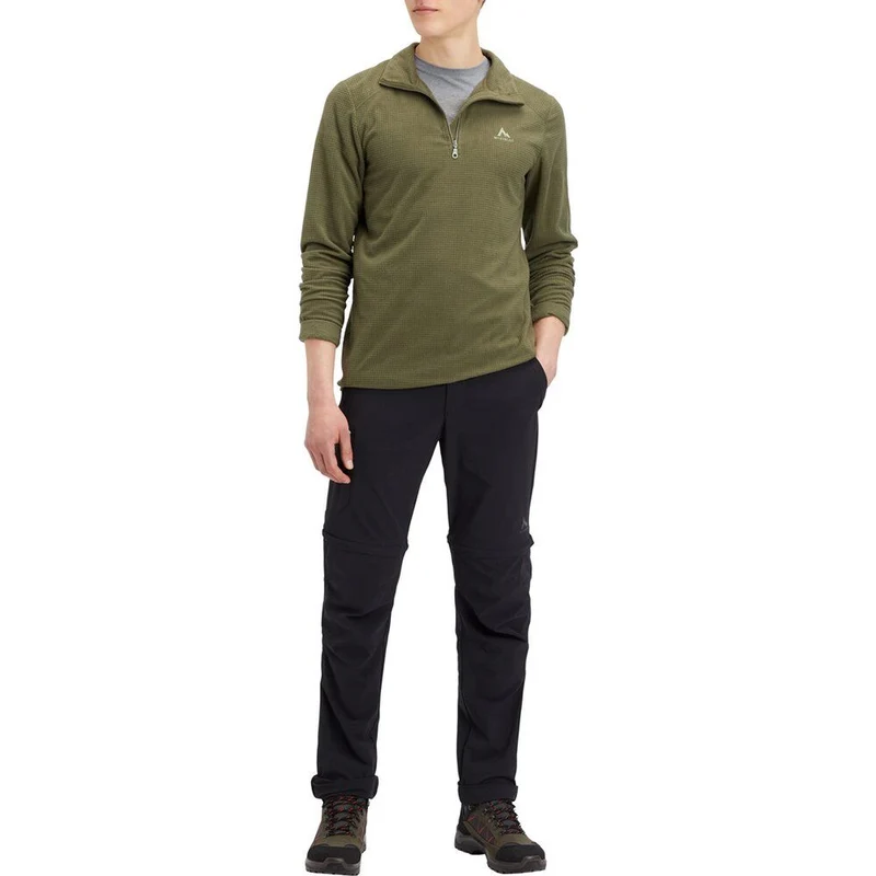 McKinley Malloy II M Langgröße Herren Zipp-Off Wanderhose black night
