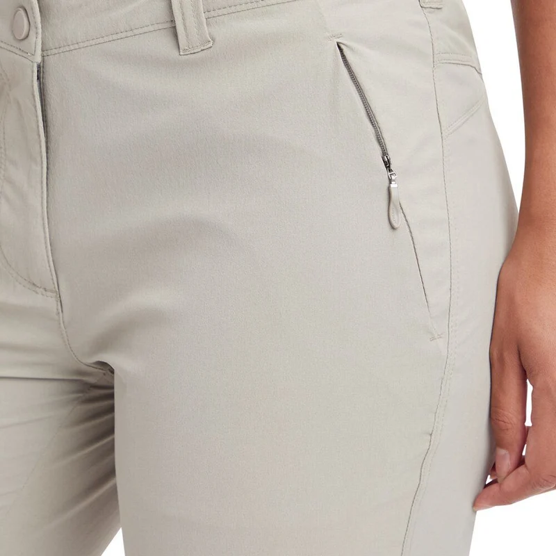 McKinley Damen Abzipphose Mandorak II grey