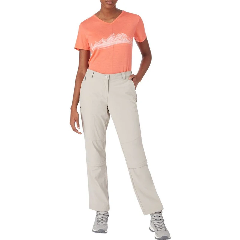 McKinley Damen Abzipphose Mandorak II grey