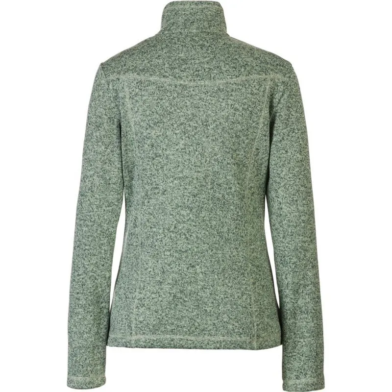 McKinley Rubin III Damen Fleecejacke melange green dark