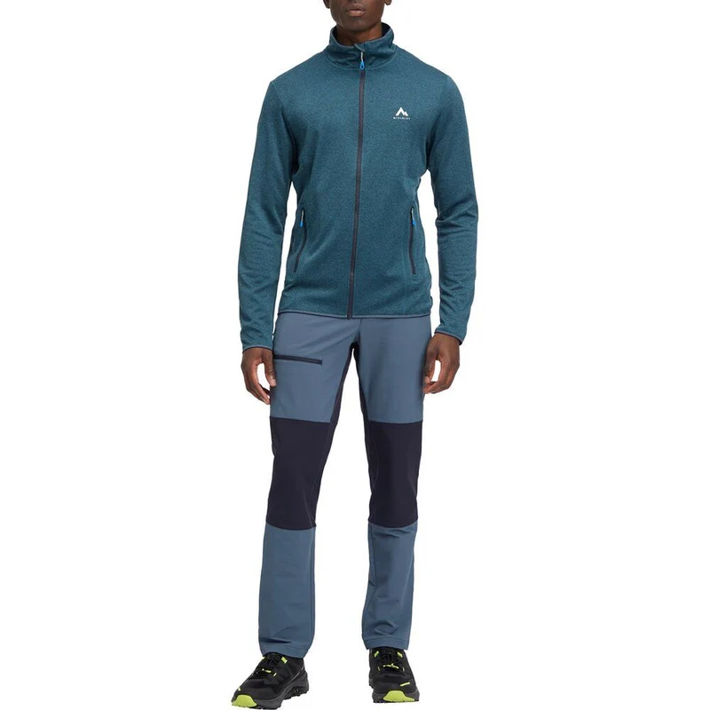 McKinley Roto IV Herren Fleecejacke melange navy