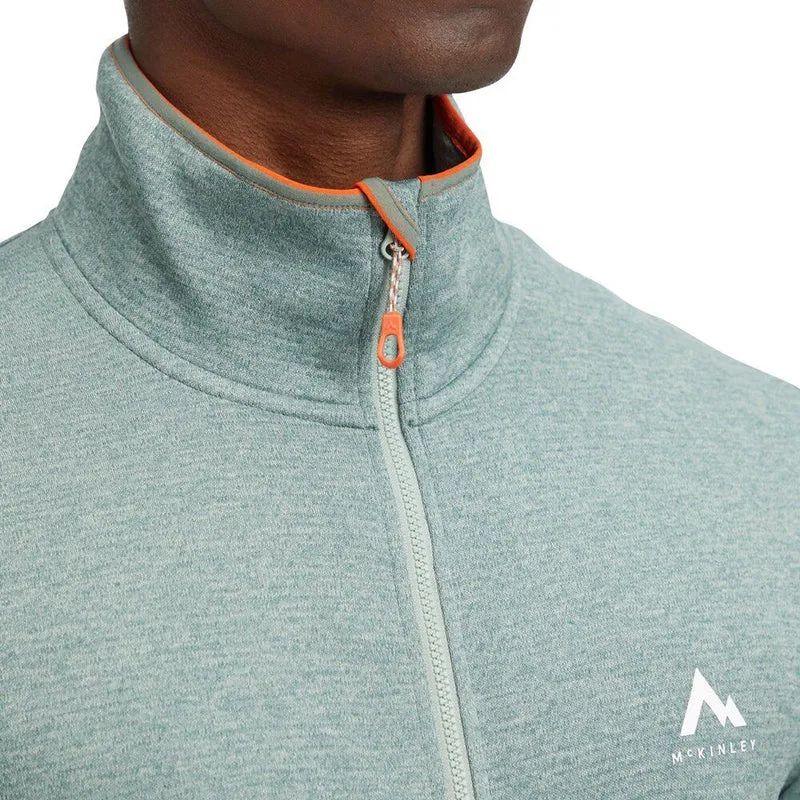 McKinley Roto IV Herren Fleecejacke melange green dark