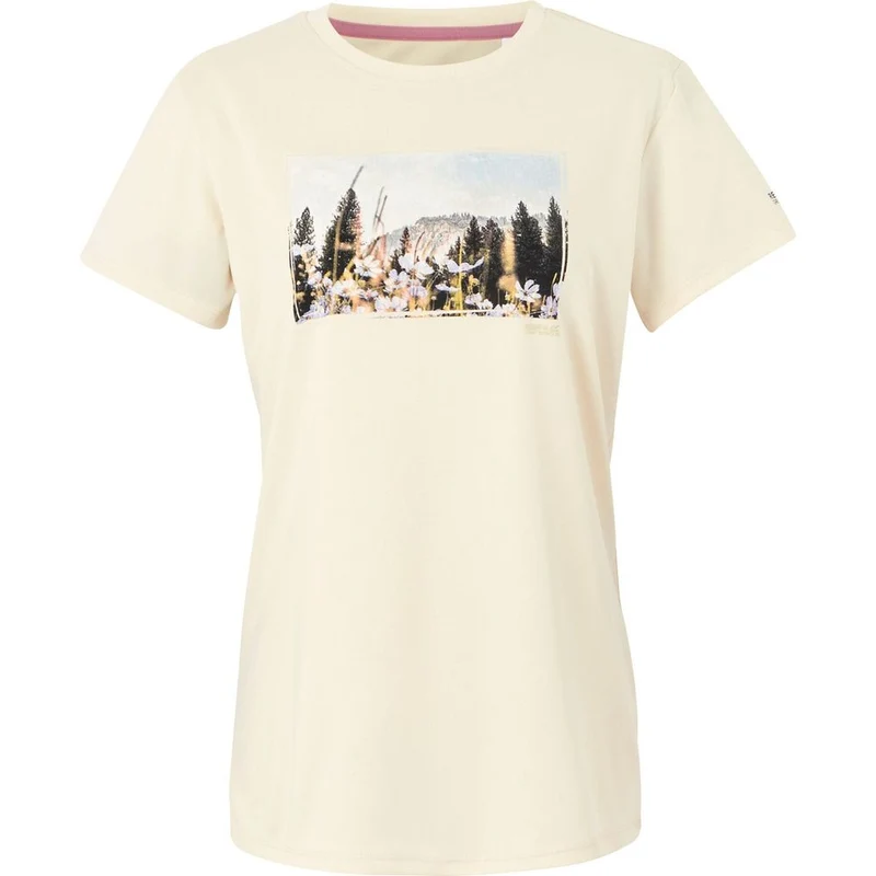 Regatta Womens Fingal IX Damen T-Shirt light vanilla