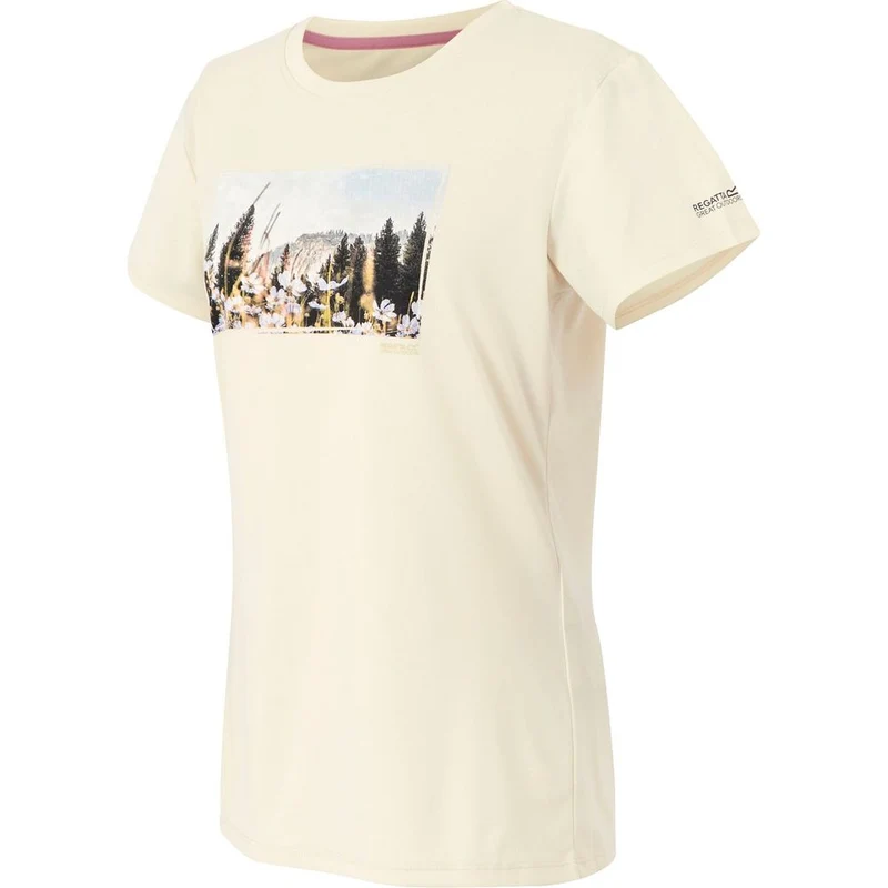 Regatta Womens Fingal IX Damen T-Shirt light vanilla