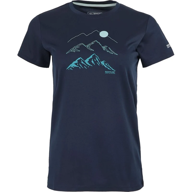 Regatta Womens Fingal IX Damen T-Shirt navy