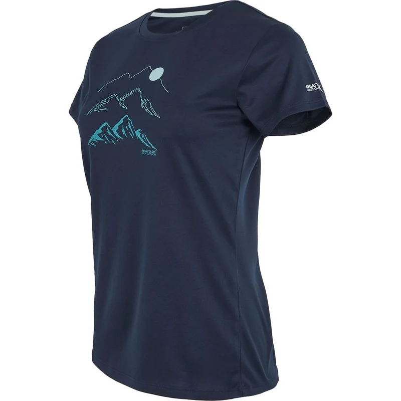 Regatta Womens Fingal IX Damen T-Shirt navy