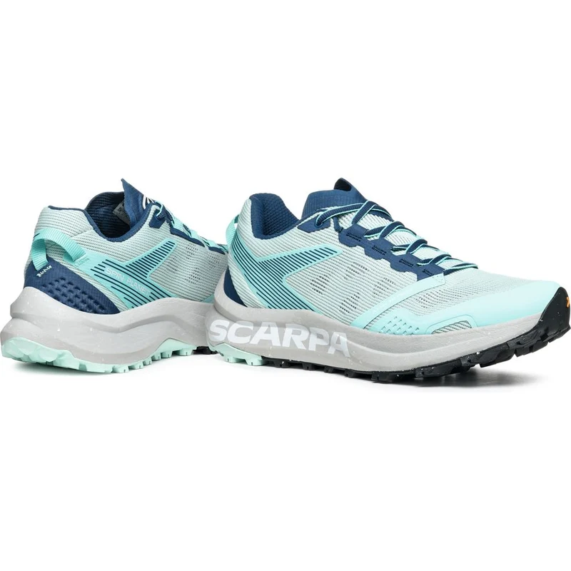 Scarpa Spin Planet Damen Trailrunningschuh aqua nile blue