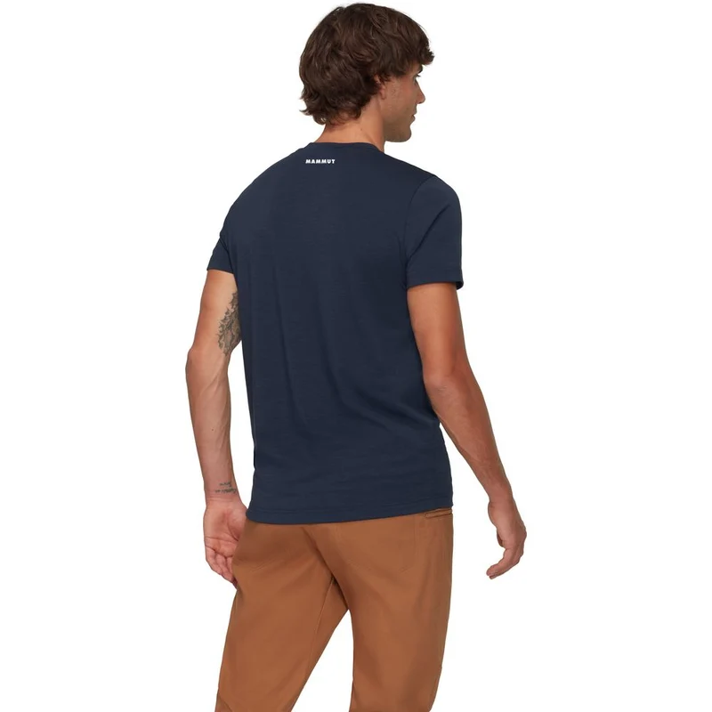 Mammut Trovat Logo Herren T-Shirt marine