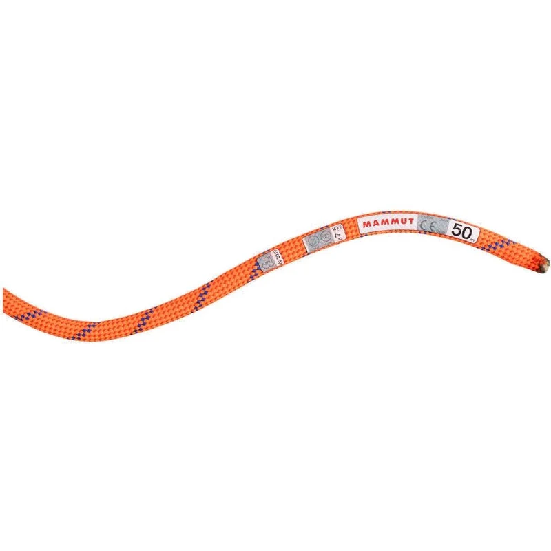 Mammut 7.5 Alpine Sender Dry Rope 60m Kletterseil fire blue