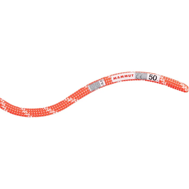 Mammut 80 Alpine Classic Rope 60 m Kletterseil orange white