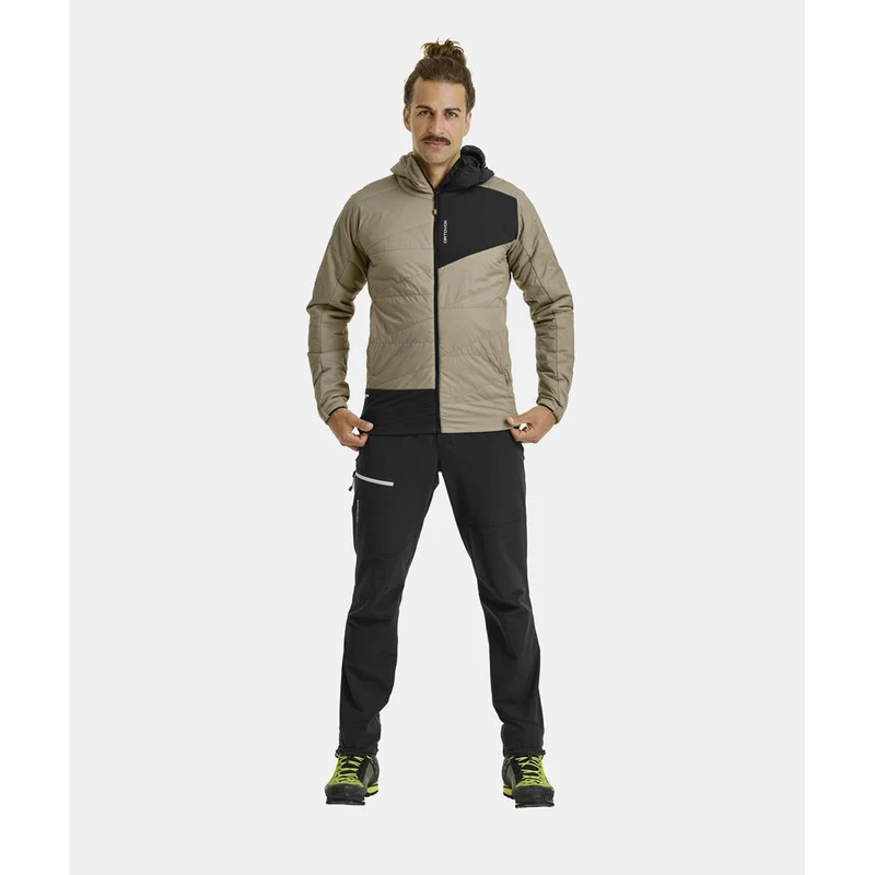Ortovox Swisswool Piz Duan Jacket Man grey sand