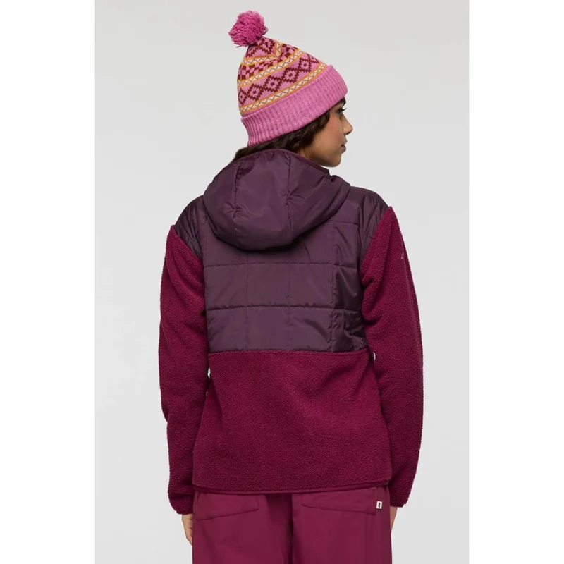 Cotopaxi Trico Hybrid fleece jacket Blackberry and Jam Damen