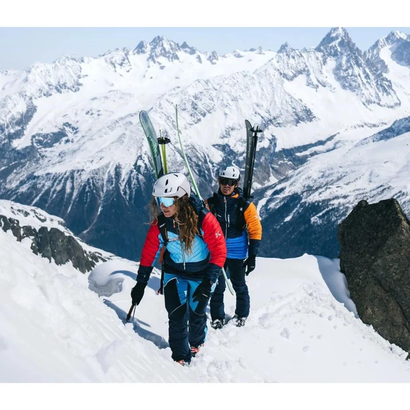 Mammut Haute Route Helmet white black