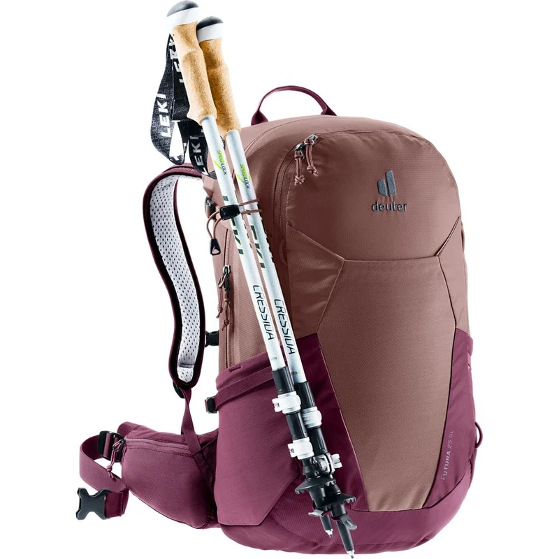 Deuter Futura 25 SL Damen Wanderrucksack ashrose cassis