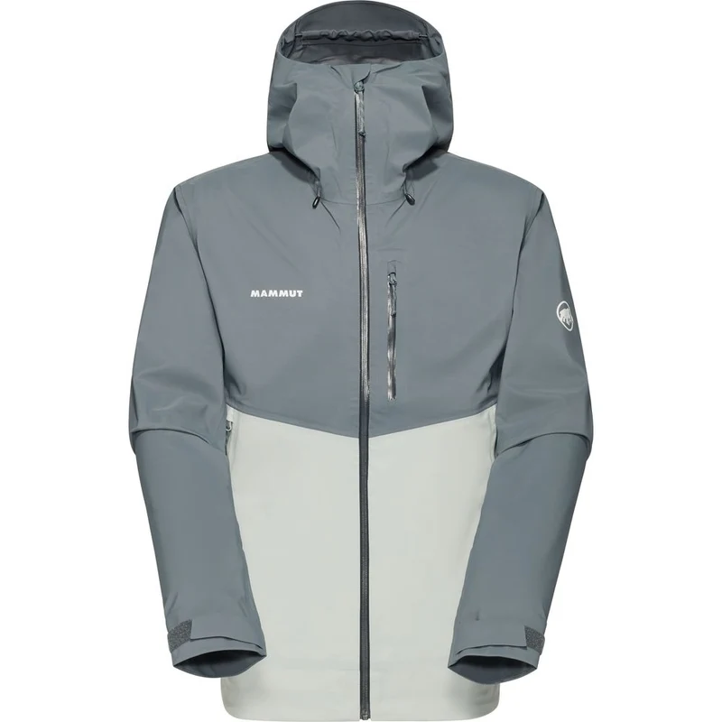 Mammut Alto Guide HS Hooded Herren Hardshelljacke silver sage strata