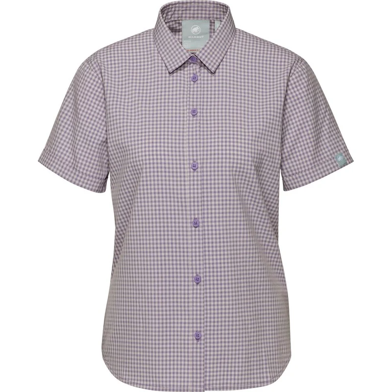 Mammut Aada Damen Kurzarmhemd lavandin alpine calamint