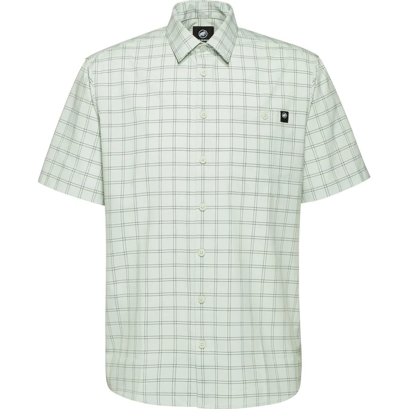Mammut Lenni Herren Kurzarmhemd silver sage strata