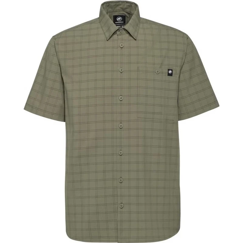 Mammut Lenni Herren Kurzarmhemd marsh dark marsh