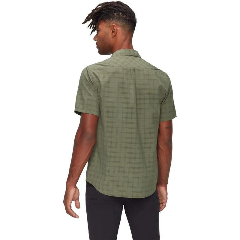 Mammut Lenni Herren Kurzarmhemd marsh dark marsh