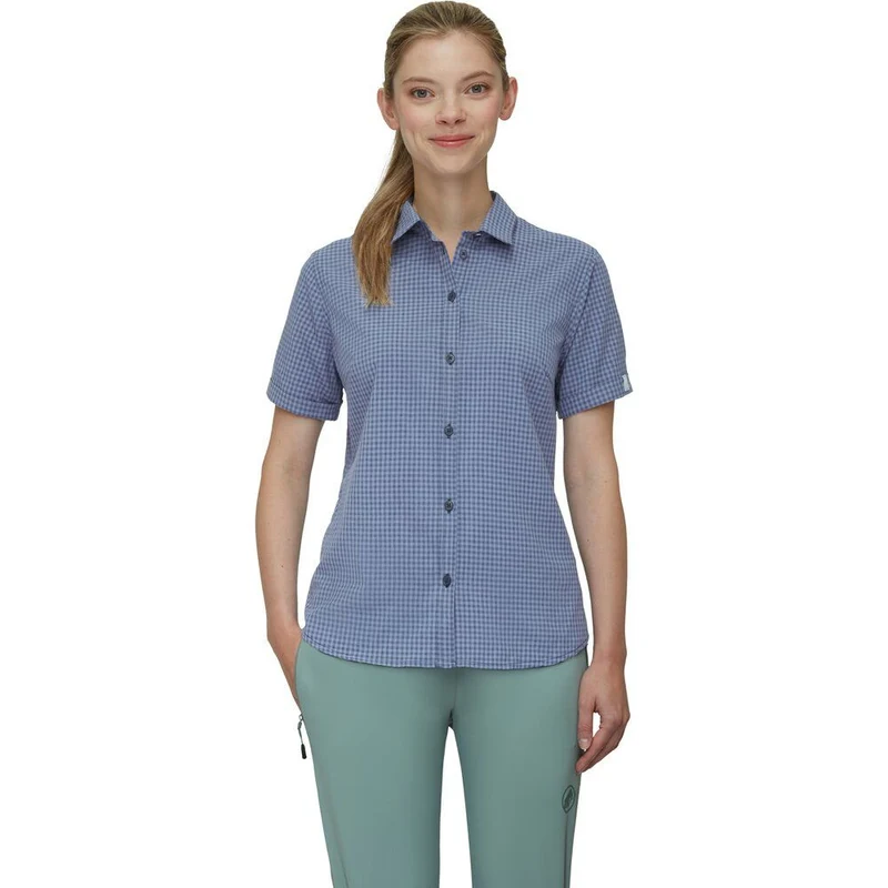 Mammut Aada Damen Kurzarmhemd marine light night
