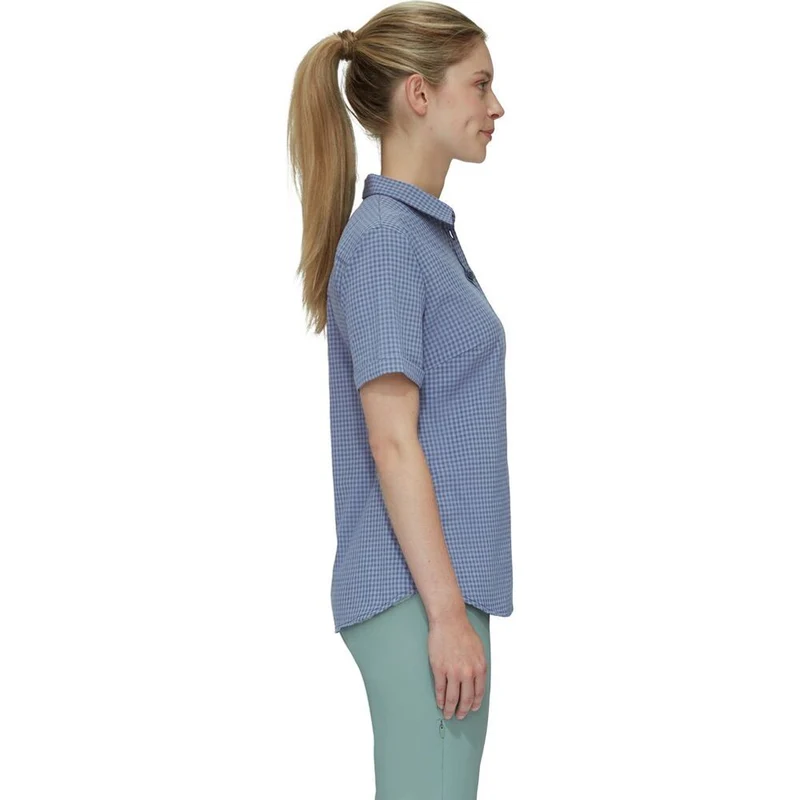 Mammut Aada Damen Kurzarmhemd marine light night