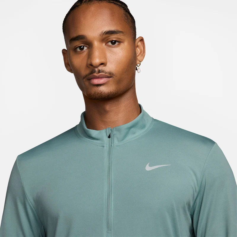 NIKE Pacer Dri-FIT Laufshirt mit Halbreißverschluss