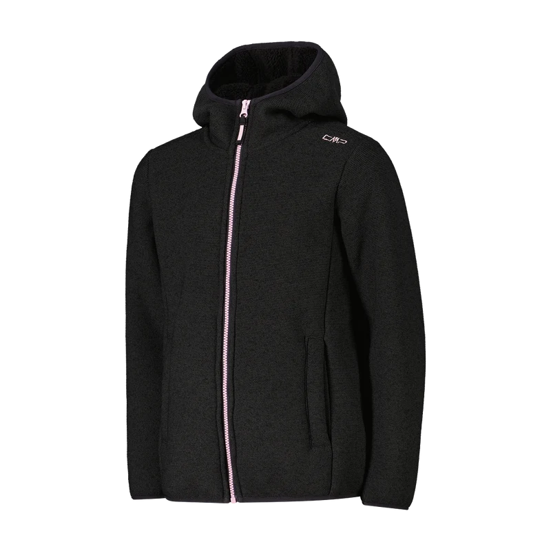 CMP Kid Girl Jacket Fix Hood Kinderjacke Outdoor