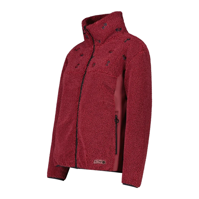CMP Woman Jacket leichte Fleecejacke mit langem Arm