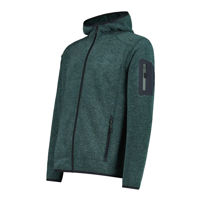 CMP MAN JACKET FIX HOOD - Fleecejacke für Bergsport