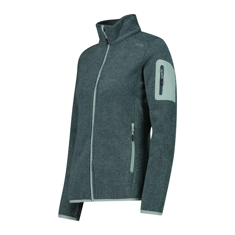 CMP Woman Jacket Fleecejacke mit Knit-Tech-Material