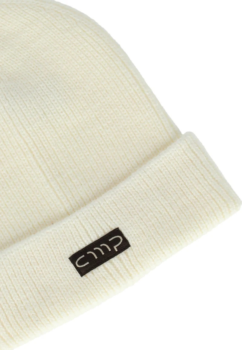 CMP Unisex Gestrickte Mütze Ivory