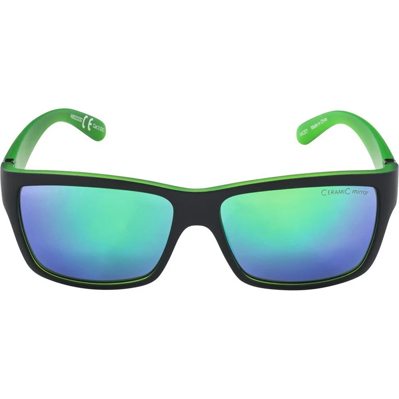 Alpina Kacey Herren Sonnenbrille black green matt