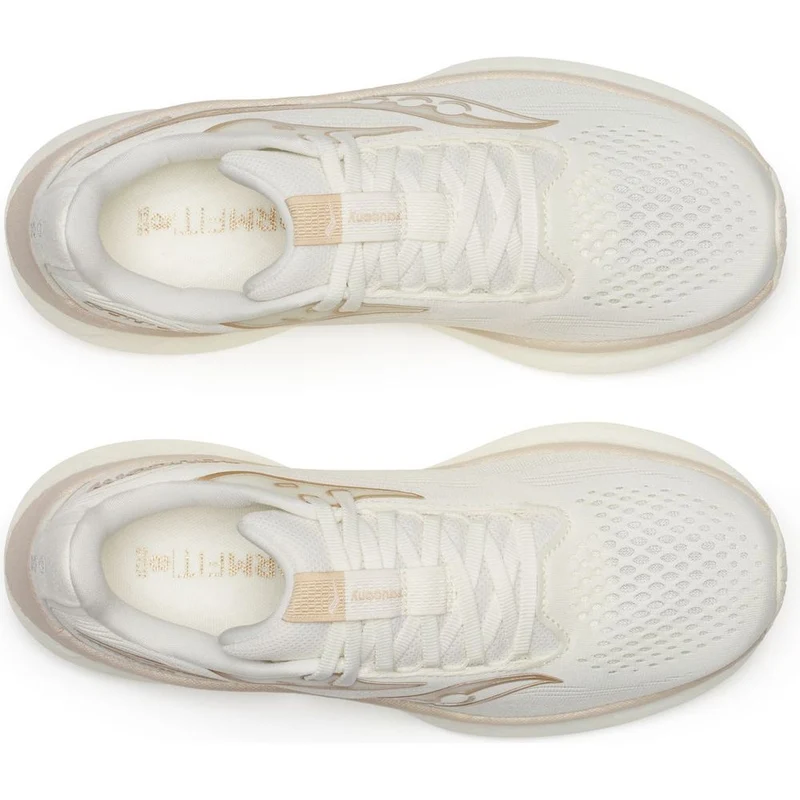Saucony Ride 18 Damen Laufschuh vanilla