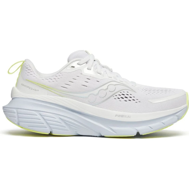 Saucony Guide 18 Damen Laufschuh white ice melt