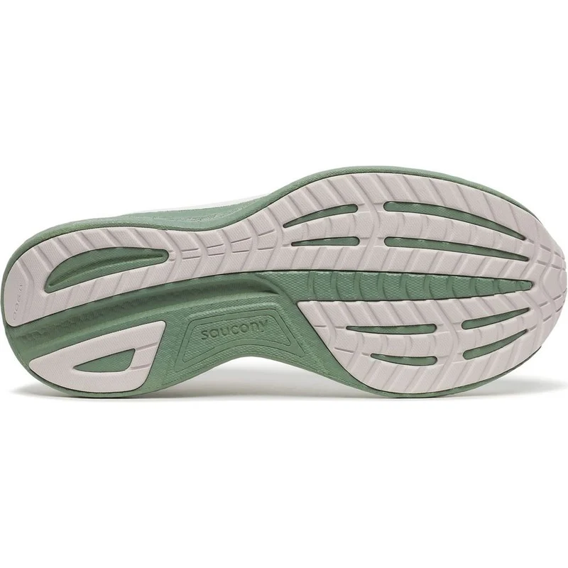 Saucony Ride 18 Herren Laufschuh white olivine