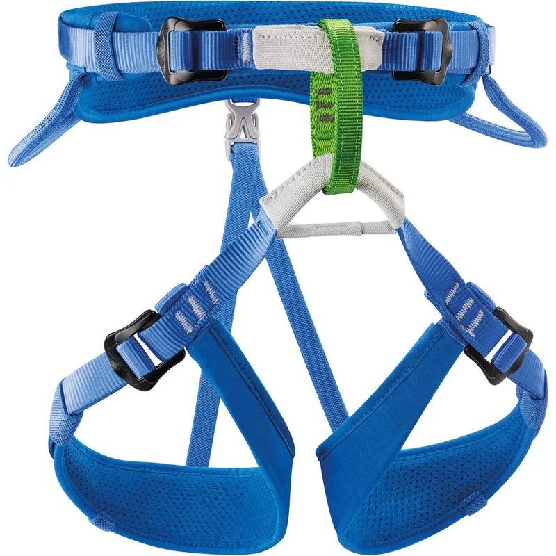 Petzl Macchu Kinder Klettergurt blue
