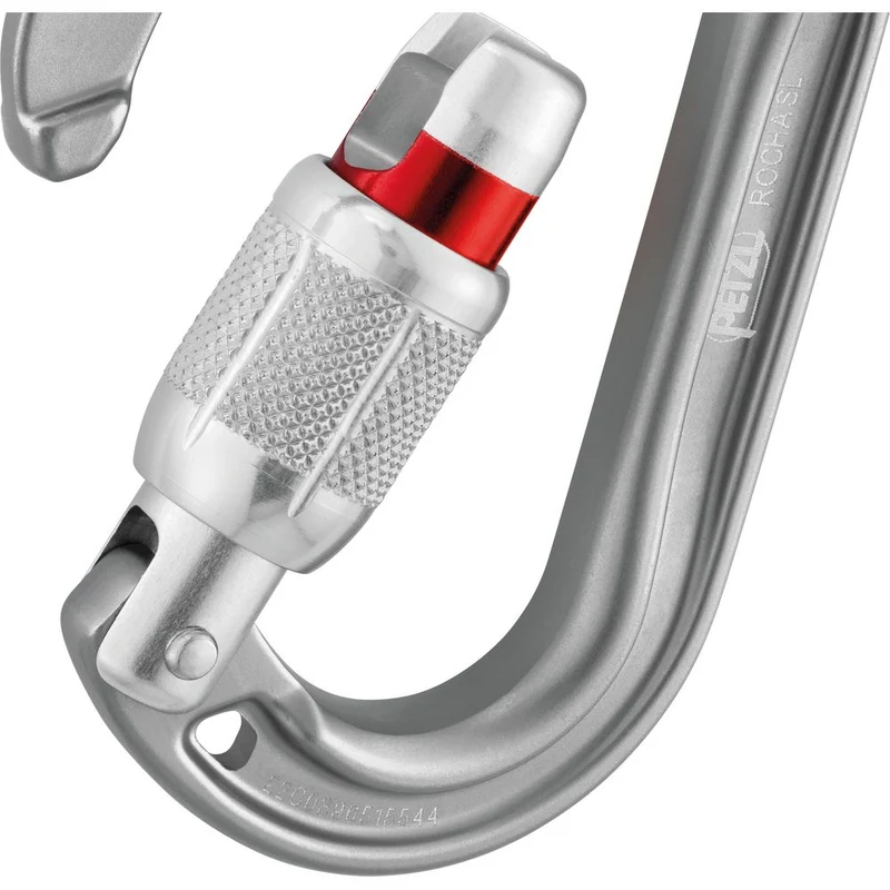Petzl Karabiner Rocha Screw-lock Schraubkarabiner orange